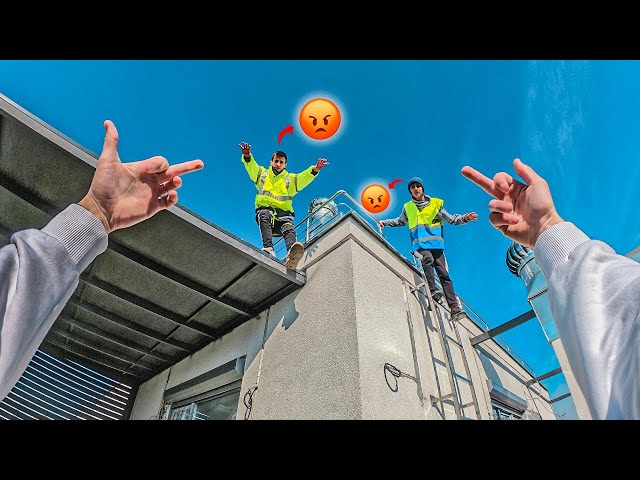 CRAZY SECURITY GUARD VS PRO PARKOUR ATHLETE 7.0! (EXTREME PARKOUR CHASE POV)