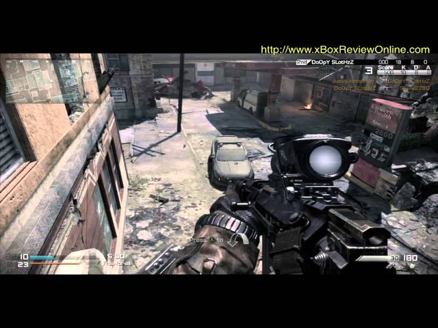 Call of Duty G H O S T - Free For All Tremor [HD 1080p] Gameplay xBox 360 COD