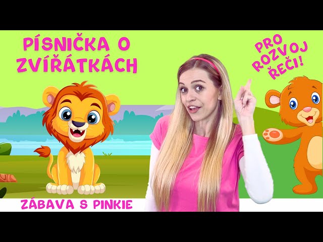 Jak Dělají Zvířátka - Zábavná Písnička pro Nejmenší - První Slova - Zábava s Pinkie