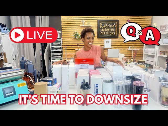 Time To Get Rid Of Some Stuff!  |LIVE Q\A