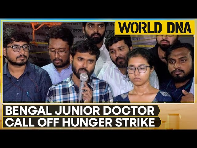 Kolkata Hospital Horror: West Bengal Junior Doctor Call Off Hunger Strike | World DNA | WION