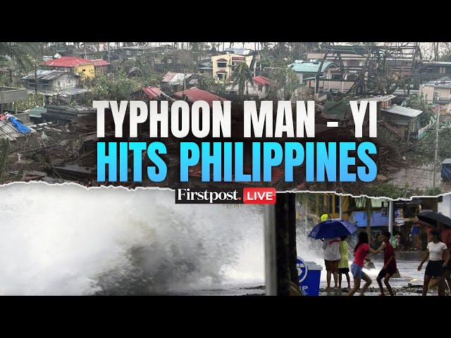 LIVE: Thousands Evacuated as Super Typhoon Man-Yi Makes Landfall in Philippines