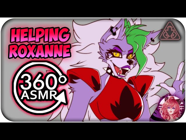 Helping Roxanne Wolf~ [360º VR ASMR] | FNAF: Security Breach 360 VR