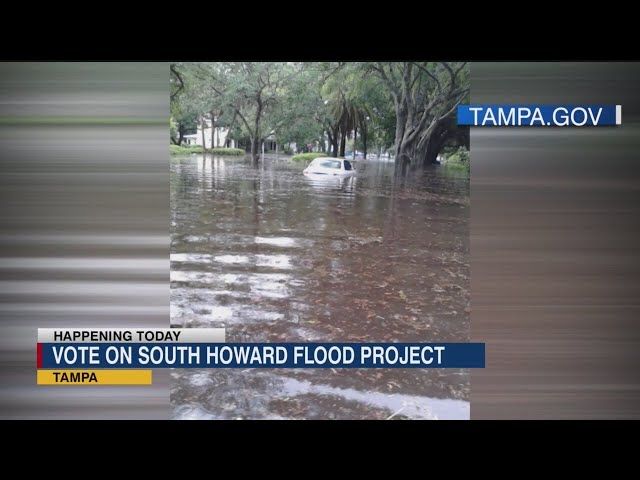 City leaders discuss vote on South Howard Flood Relief Project