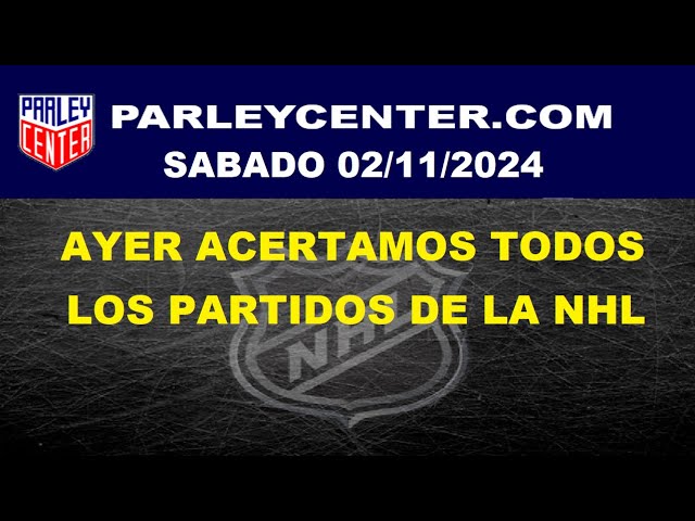 PRONOSTICOS MLB, NHL, NBA Y NFL PARA HOY SABADO 02/11/2024 🔥PARLEY GRATIS🔥 |  @GrupoCordialitoTV