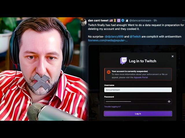 Dan Saltman Silenced by Twitch with Permanent Ban