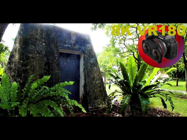 8K VR180 BUNKERS AT FORT CANNING SINGAPORE still an active base here 3D (Travel Videos/ASMR/Music)