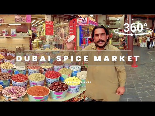 Dubai Spice Market in 3D 360°