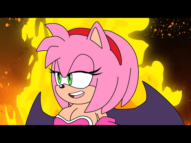 AMY'S HOT HALLOWEEN COSTUME FOR SONIC