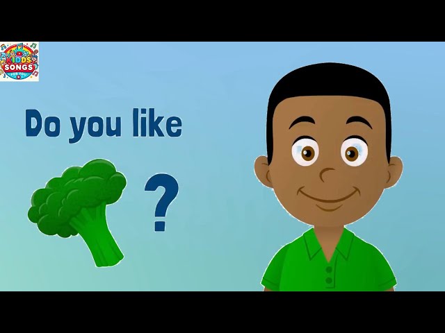 Do You Like Broccoli Ice Cream? Blue Version |  Super Simple Kids Songs for You #supersimplecover