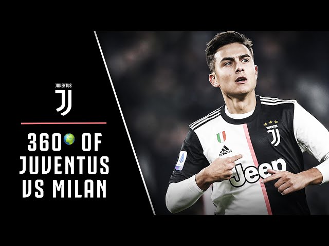 HIGHLIGHTS | WATCH 🌍360° of Juventus v Milan!