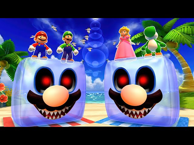 Mario Party The Top 100 - Best Minigames Showdown! Mario Vs Luigi Vs Peach Vs Yoshi (Master Com)