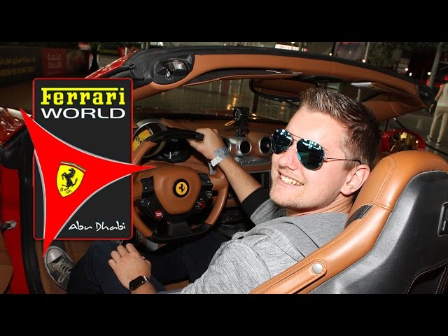 Driving a V8 Ferrari California