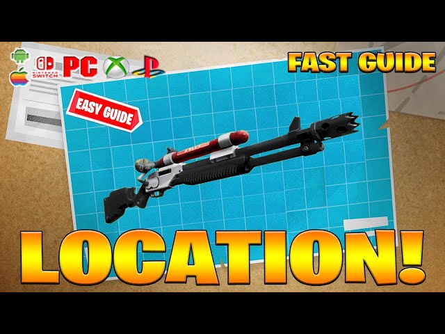 Where To Find Kit's Charge Shotgun Mythic Weapon Fortnite! (How To Get Kit's Charge Shotgun Mythic)