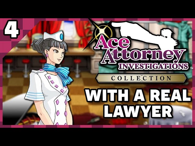 Lawyer & Voice Actor Play Miles Edgeworth Ace Attorney Investigations! Part 4