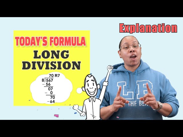 Math formula explanation for grade 5 | Long Division | Mathematics