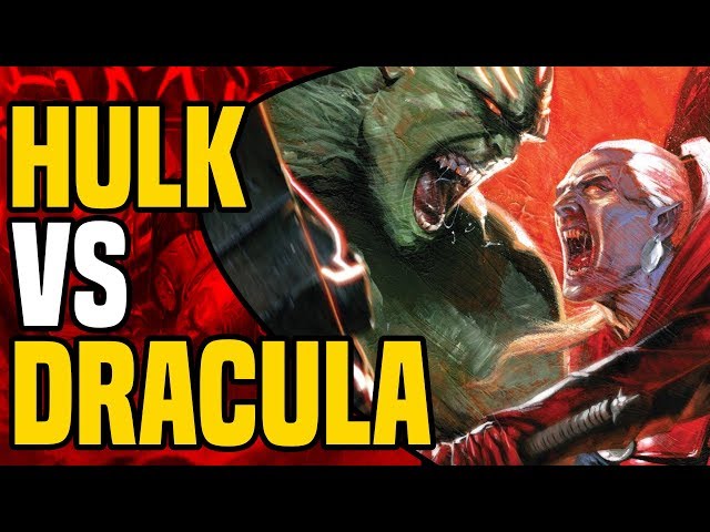 Hulk vs Dracula: Hulk Breaks Through Adamantium To Face Dracula