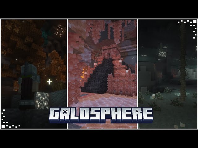 Galosphere (Minecraft Mod Showcase) | New Cave Biomes, Structure & New Boss  | Forge/Fabric 1.20.1