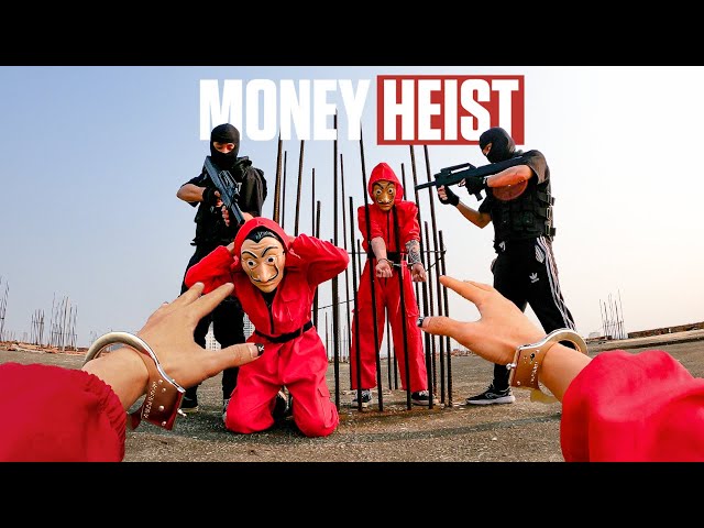 MONEY HEIST vs POLICE in REAL LIFE ll THE CHASE 4.0 ll (Epic Parkour Pov Chase)