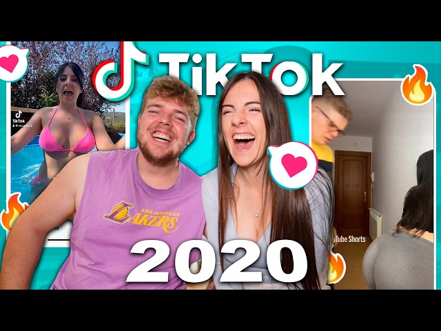 REACCIÓN A NUESTROS PRIMEROS TIKTOK'S EN PAREJA 😱