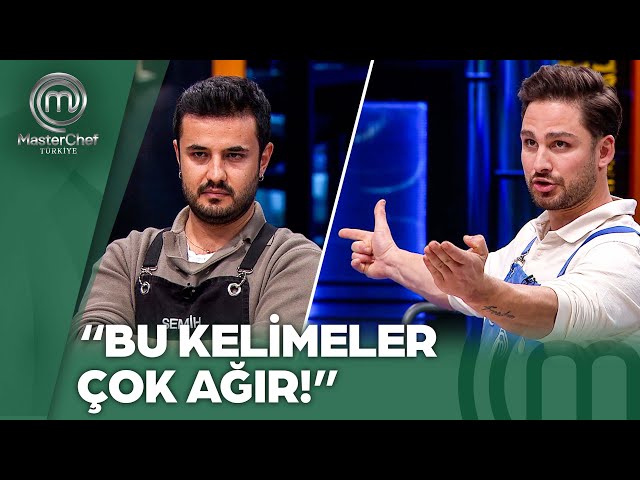 Onur ve Semih Neden Kavga Etti? | MasterChef Türkiye 21.11.2024