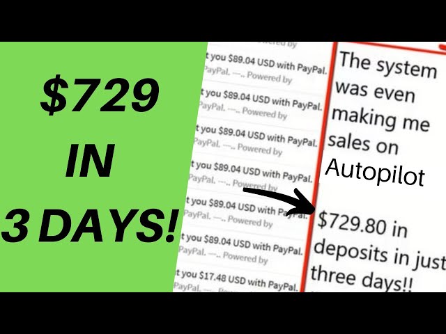 Make Money Online Worldwide in 2020 - $729 in 3 Day