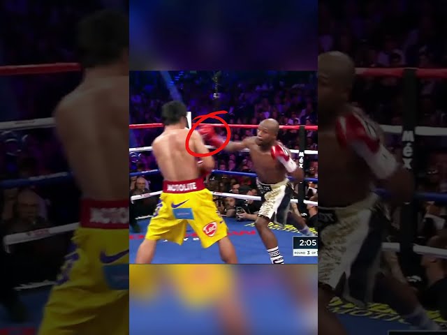 Pacquiao's Incredible Counters against Mayweather! 😯