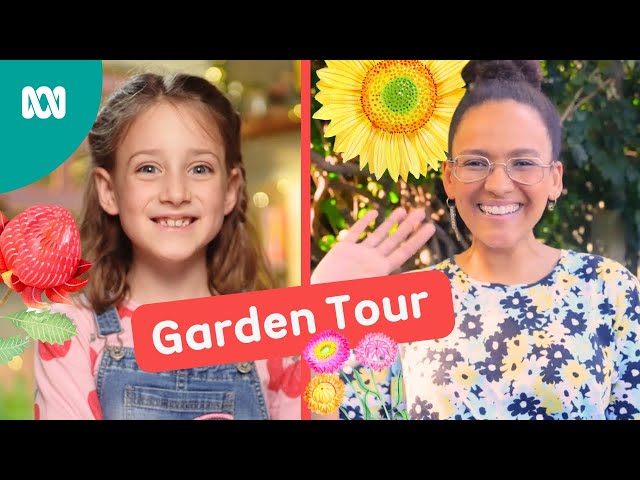 Zindzi GARDEN TOUR!🌻 | Gardening Australia Junior