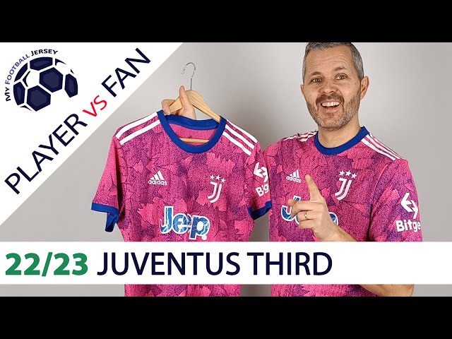 Juventus Third Jersey 22/23 – Player Version Vs Fan Version