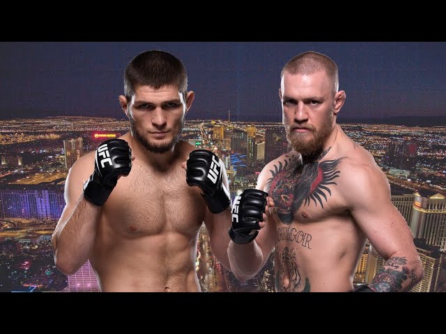 UFC Conor McGregor vs Khabib Nurmagomedov