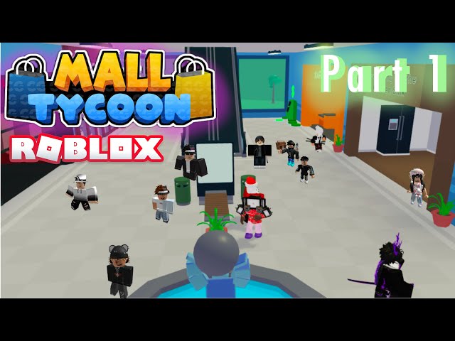 Roblox Mall Tycoon but the First Floor was Full LEGENDARY STORES!! (Part 1 and 3 FLOORS!!)