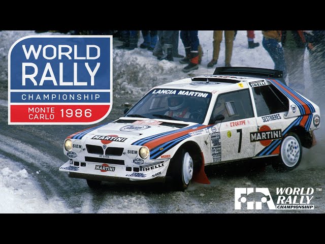 WRC 1986 | Monte Carlo Rally | Pure Group B noise!