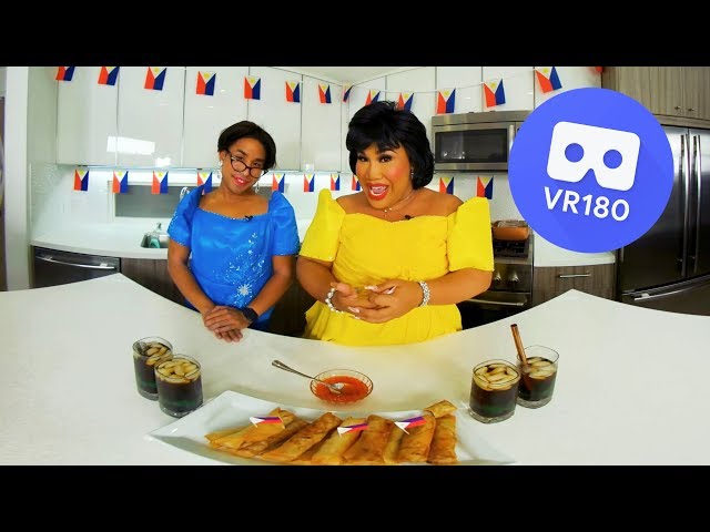 HOW TO MAKE LUMPIA IN VR | PatrickStarrr