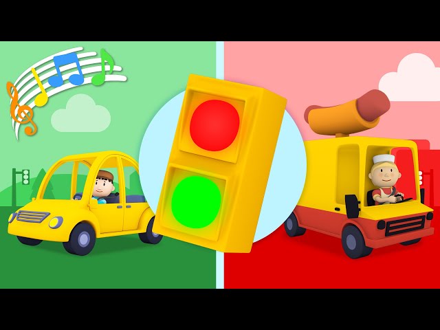 Red Light, Green Light | Song for Kids