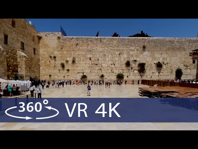 Israel - The holy land in 360 VR (Click on English subtitles)