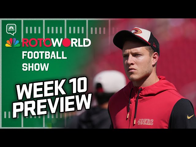 Week 10 Preview: Christian McCaffrey’s Potential Return + More | Rotoworld Football Show (FULL SHOW)