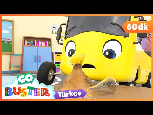 Yanardağ Çılgınlığı | Go Buster Türkçe - Çocuk Çizgi Filmleri