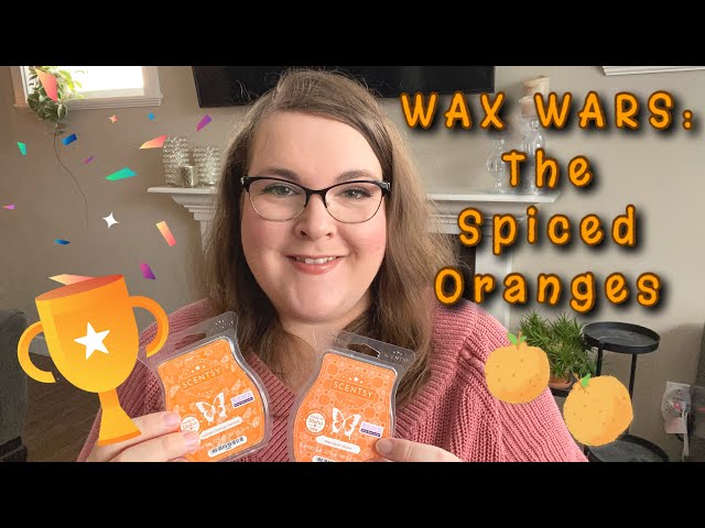 Wax Wars: Battle of the Spiced Oranges! Scentsy Mandarin Moon vs. Spiced Orange Harvest