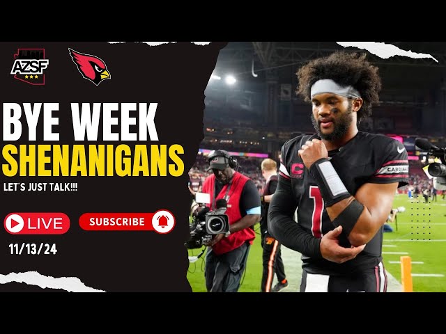 Arizona Cardinals Bye Week Mail Bag, Let's Just Talk!