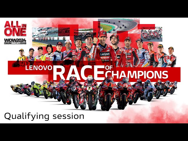 LIVE QUALIFYING | Ducati Lenovo Race of Champions | World Ducati Week 2024