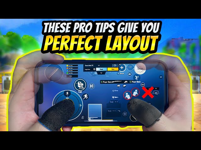 How To Get The Best Control Setting in PUBG MOBILE | Chinese Pro Tips | Handcam Showcase