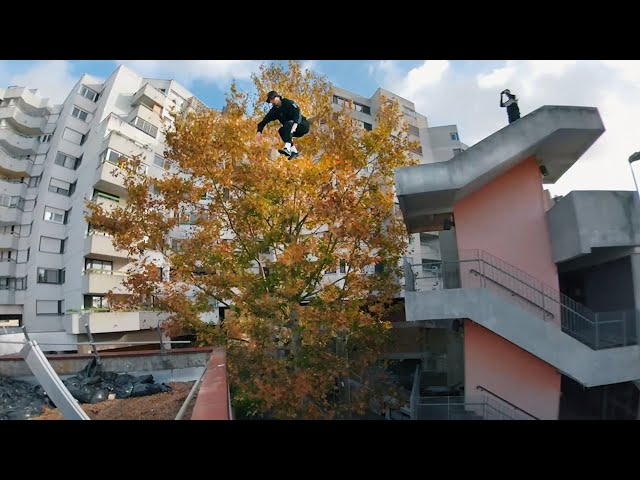 MANPOWER - Most ICONIC roof gap in Parkour history 🇫🇷