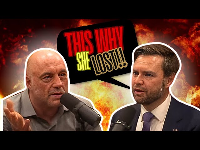 Joe Rogan UNLEASHES on Kamala Harris, Leaving JD Vance in Hysterics!