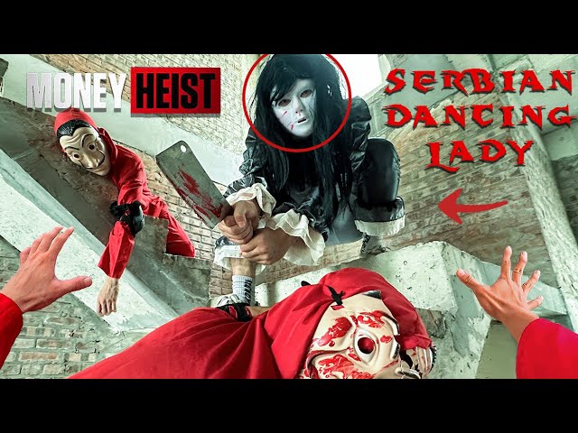 MONEY HEIST vs SERBIAN DANCING LADY 6.0 (Epic Parkour POV Chase by Highnoy)