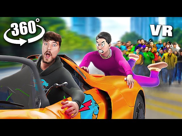 VR 360° MrBeast VS 1,000,000 HATERS