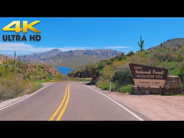 Apache Trail Arizona Scenic Byway 4K | Tonto National Forest