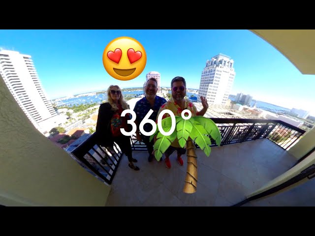 😍 360° tour Beautiful Views in West Palm Beach! 😍