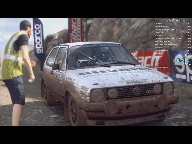 Dirt Rally 2.0: Argentina H2 (FWD) - All Stages (WR)