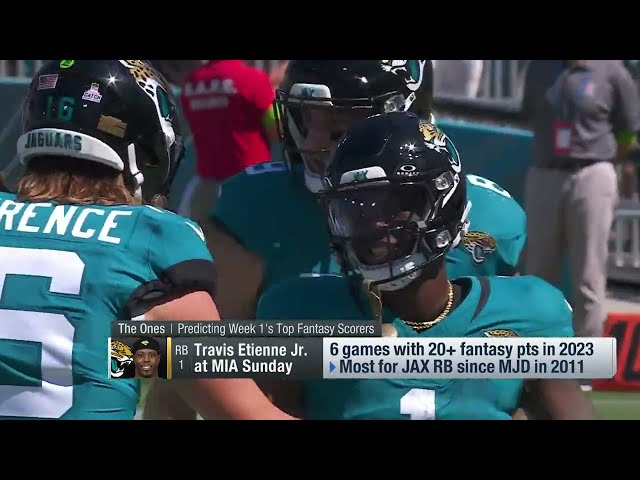 Predicting Week 1's Top Scorers | 'NFL Fantasy Live'