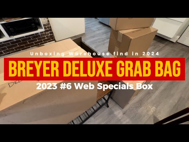 Breyer Horses Deluxe Grab Bags | Unboxing the 2023Web Specials #6 Box in 2024 | Warehouse Finds